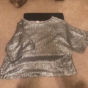 Gap sequin top never been worn L/XL